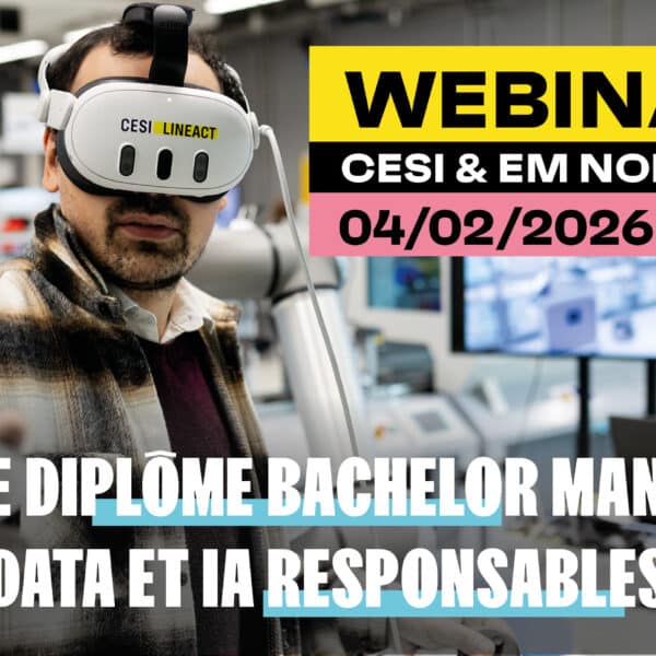 Webinaire : Présentation nouveau double diplôme CESI/EM Normandie