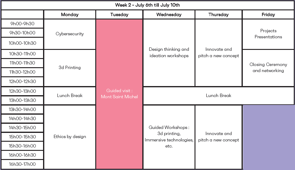 planning inaug summer school 2